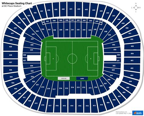 seating chart bc place|bc place stadium layout.